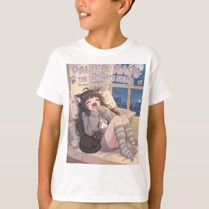 Paws & Naps De ultieme siësta - Knuffel slaapkamer T-shirt