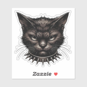 Paws of Fury - Angry Cat Slap Sticker