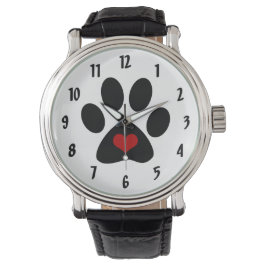 Paws of Love polshorloge Horloge