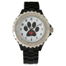 Paws of Love polshorloge Horloge