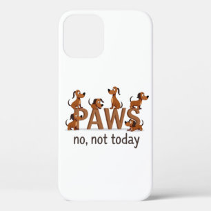 Paws of Paws: Fun Dog Squad - "Nee, niet vandaag" Case-Mate iPhone Case