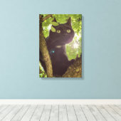 Paws of the Wild Canvas Afdruk (Insitu (Houten vloer))