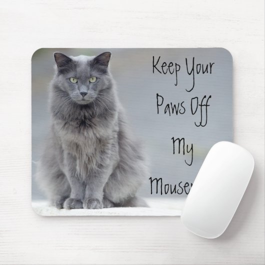 Paws Off Mousepad Muismat (Met muis)