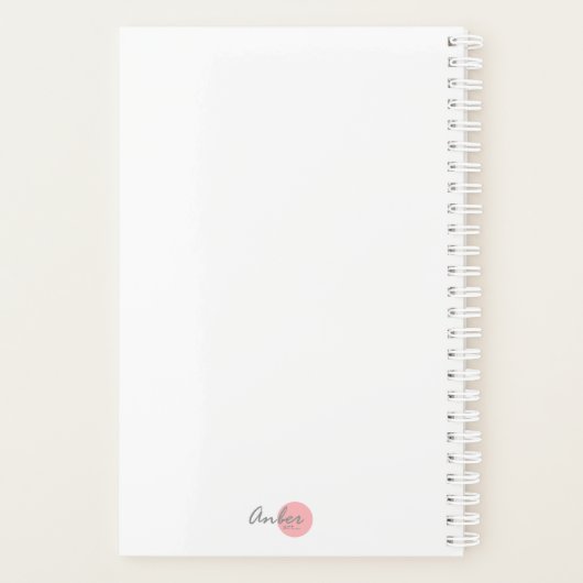Paws-ontwerp Planner (Achterkant)