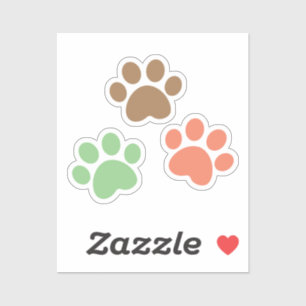 Paws-ontwerp Sticker