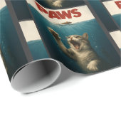 Paws Parodie Cat Chasing een Schattigee angstige m Cadeaupapier (Rol Hoek)