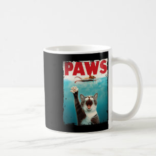 Paws Parodie Kat Muis Humoristische Kat Chasing Mu Koffiemok