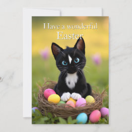 Paws, Pastels & Spint: Felini's Paasnest Feestdagenkaart