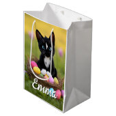 Paws, Pastels & Spint: Felini's Paasnest Medium Cadeauzakje (Voorkant Gekanteld)