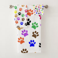 Paws Pattern Animal Paw Hondenliefhebber Colorful 