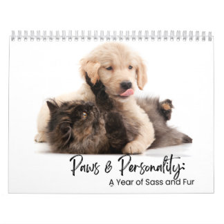 Paws & Personality: Een jaar vol brutaliteit en va Kalender