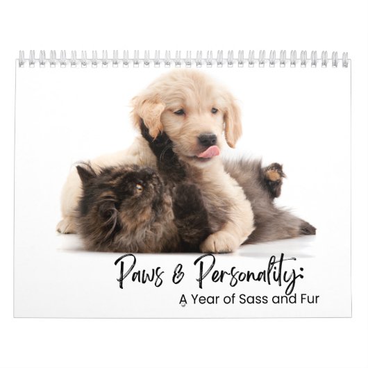 Paws & Personality: Een jaar vol brutaliteit en va Kalender (Hoes)
