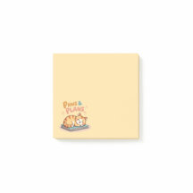 Paws & Plans Moppige Kitten Post-It Notities