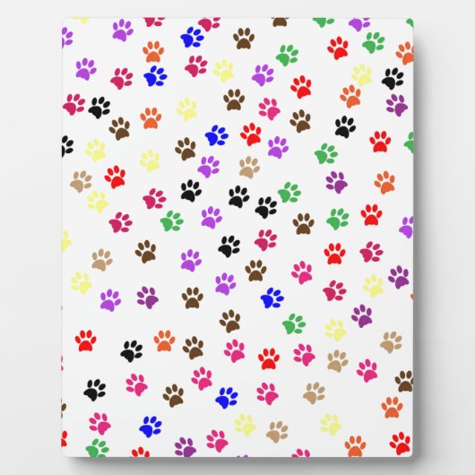 Paws Plaquette Fotoplaat (Voorkant)