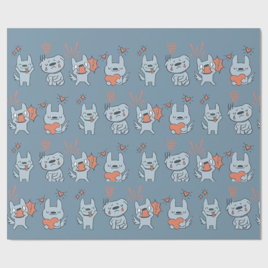 Paws & Play Wrap Cadeaupapier (Vlak)