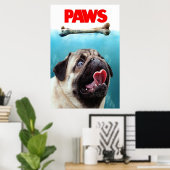 PAWS POSTER (Thuiskantoor)