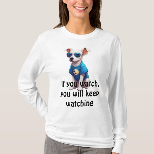 Paws & Prints: Laat je stijl los met Custom Dog- T-shirt (Voorkant)