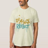 Paws & Reflect Tri-Blend Shirt (Voorkant)