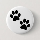 Paws Ronde Button 5,7 Cm (Voorkant)