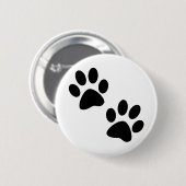 Paws Ronde Button 5,7 Cm (Voorkant /achterkant)