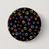 Paws Ronde Button 5,7 Cm (Voorkant)