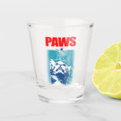 PAWS SHOT GLAS (Voorkant)