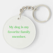 PAWS Sleutelhanger - Geliefd familielid (Achterkant)