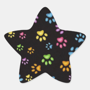Paws Ster Sticker