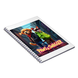 Paws & Swagger™ Mooie huisdier inspiratie - stijl Notitieboek