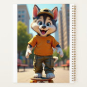 Paws & Swagger™ Schattige Pet-Inspired – Stijl Planner (Achterkant)