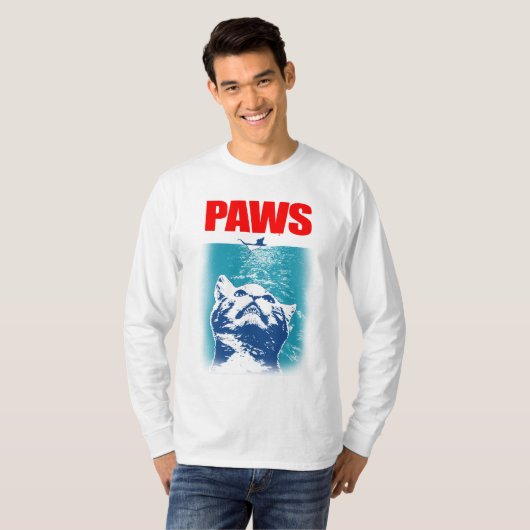 PAWS T-SHIRT (Voorkant volledig)