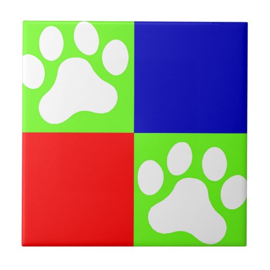 Paws Tegeltje (Voorkant)