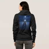 Paws to Boots Schemerlicht Hoodie (Achterkant volledig)