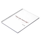 Paws Touch, Hearts Feel Notebook Notitieboek (Linkerzijde)