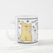 Paws uit! matglas koffiemok (Links)