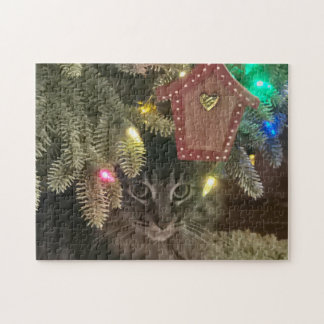 Paws under the tree Puzzle Legpuzzel