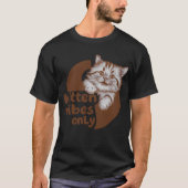 Paws Up Nationale Kat Dag T-shirt (Voorkant)