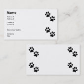 Paws Visitekaartje (Voorkant / Achterkant)