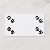 Paws Visitekaartje (Achterkant)