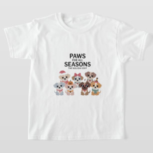 Paws Voor Alle Seizoenen: De Holiday Edit T-shirt