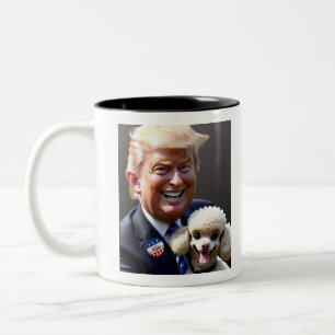Paws voor Trump MAGA & Dog Coffee Mok "Trump 2024"