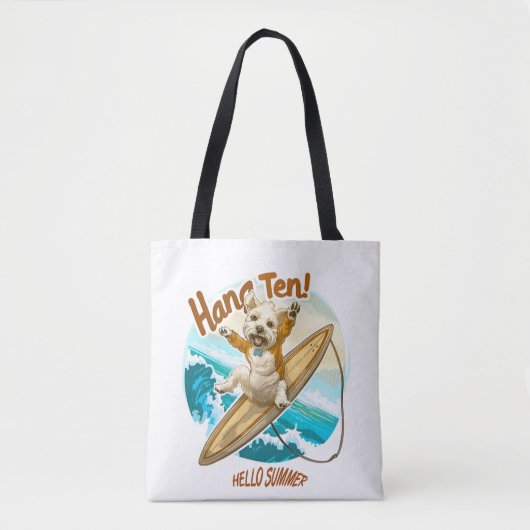Paws & Waves Tas (Voorkant)