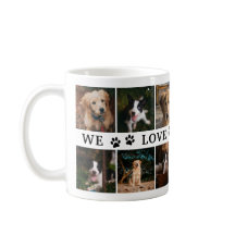 Paws we houden van je moeder foto Collage