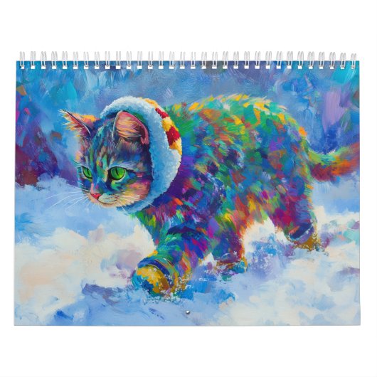 Paws & Whiskers 2026 Cat Calendar Kalender (Hoes)
