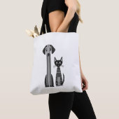 Paws & Whiskers Tote Bag (Dichtbij)