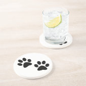 Paws Zandsteen Onderzetter (Zijkant)