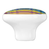 Pawsable Plaid WDCM Keramische Knop (Zijkant)