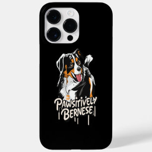 Pawsitief Berner Graffiti - Berner Hondenliefhebbe Case-Mate iPhone 14 Pro Max Hoesje