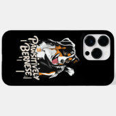 Pawsitief Berner Graffiti - Berner Hondenliefhebbe Case-Mate iPhone Case (Achterkant (horizontaal))