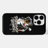Pawsitief Berner Graffiti - Berner Hondenliefhebbe iPhone Hoesje (Achterkant horizontaal)